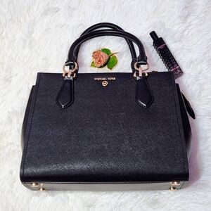 Marilyn Medium Leather Satchel